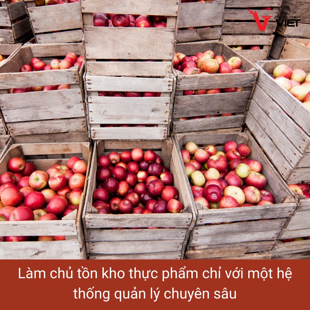 Hệ thống quản lý tồn kho thực phẩm chuyên sâu cho cửa hàng