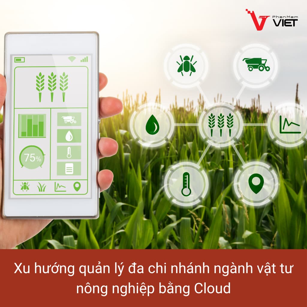 Xu hướng quản lý đa chi nhánh ngành vật tư nông nghiệp bằng Cloud