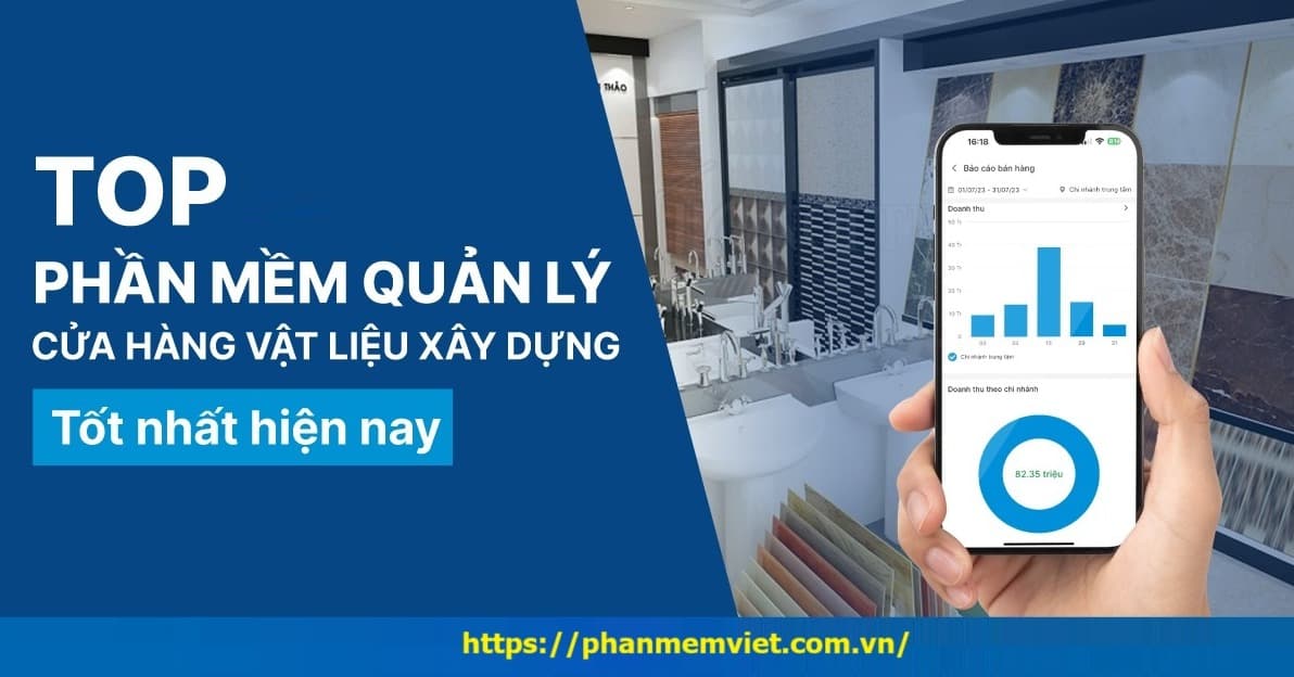 Phần mềm bán hàng vật liệu xây dựng