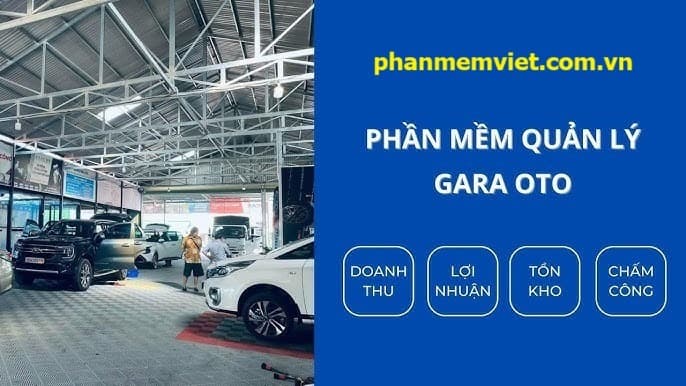 Phần mềm quản lý gara ô tô