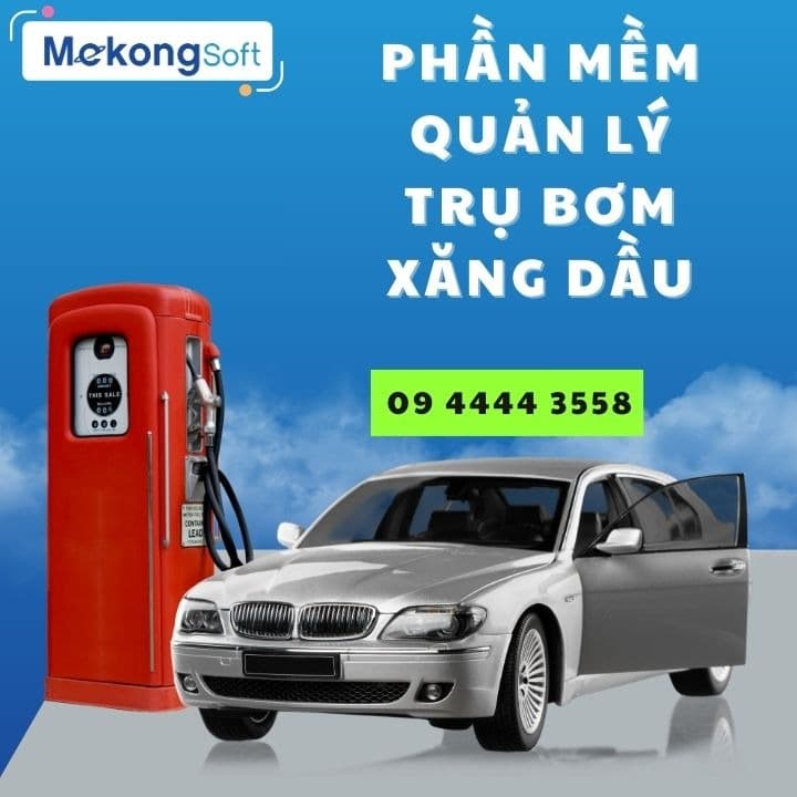 phần mềm quản lý trụ bơm xăng dầu