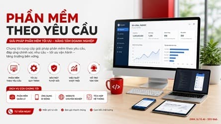 Phần mềm theo yêu cầu giúp chuyển đổi số